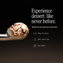 Experience dessert like never before spoon with frozen dessert