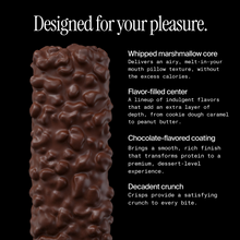 Unwrapped David Bronze protein bar with product description