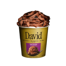 Triple Chocolate David frozen dessert pint